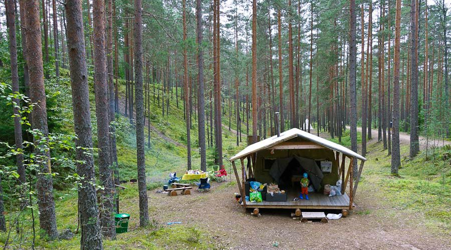 Отдых в палатке за 5000 рублей в сутки